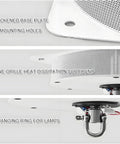 Detailed view of Heavy Duty Electric Chandelier Hoist With Remote Control Lifter For Villa High Ceilings 70kg motorized winch components.
