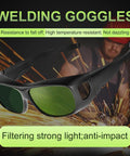 Wrap-Around Welding Glasses Offer Straight-Up UV Shield Blocking 99.9 Percent Rays, Rugged Build crushes laser tasks with strong light filtration.