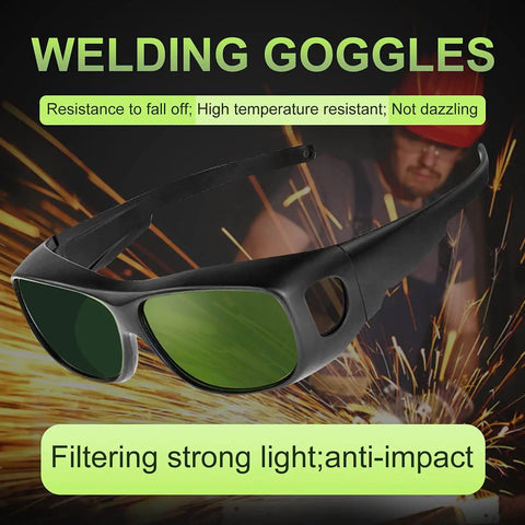Wrap-Around Welding Glasses Offer Straight-Up UV Shield Blocking 99.9 Percent Rays, Rugged Build crushes laser tasks with strong light filtration.
