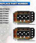 Dual CDI Module Switch Box For Mercury Outboard Motors 50 HP To 220 HP Replacement Power Pack With Part Numbers 332 7778 A12 A9 A6 A3 5524 A1 A7