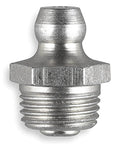 Close-up of M10 zerk fitting from 20 Piece M10 Straight Hydraulic Grease Fitting Kit With Zerk Fittings And Nipple Nozzles