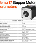 10 Pack Nema 17 Stepper Motors 2 Phase 1.8 Degree High Torque Bipolar Kit For 3D Printers CNC Machines And DIY Maker Robots specifications