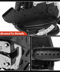 Front Left Driver Side Door Lock Actuator For Nissan Maxima 2009 2014 With Cable Replacement Part shown close-up with 6-pin connector