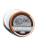 Lithium Grease For E Bike Motors And Gears tin, labeled for motor and gear protection, waterproof lubricant for electric bikes