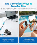 4K POV Wearable Camera For Daily Vlogging And Outdoor Adventures, IP68 Waterproof Mini Body Cam With 64GB Card, WiFi transfer