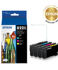 Durabrite Ultra Ink High-Capacity Black And Color Cartridge Combo Pack For Workforce Pro WF-3820, 3823, 4820, 4830, 4833, 4834