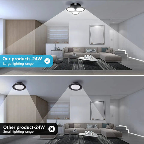 Room comparison highlighting lighting range of modern black wall sconce with no fuss pull chain globe glass shade wall light fixture