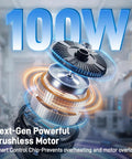 Exploded view of the 100W brushless motor showcasing advanced design features for Heavy Duty Solder Fume Extractor.