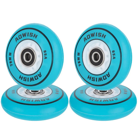 Dope Light Up Inline Skate Wheels With LED Lights No Batteries Needed Powered By Centrifugal Force Flashing Roller Skate Wheels