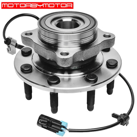 Front Wheel Bearing And Hub Assembly For 4WD Trucks And SUVs With 8 Lugs And ABS Heavy Duty Fit For Chevy Silverado 1500 2500 3500
