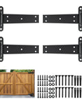 Solid As A Rock Weld On T Hinges For Heavy Duty Gates 13 Inch 1100 Lb Capacity crafted from carbon steel with included fasteners.