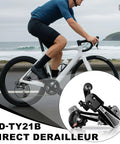 7 Speed Direct Mount Rear Derailleur For Mountain Tricycle Commuter And Cruiser Bikes, Built Beefy Aluminum, Crisp Shifts