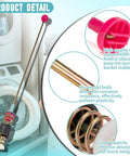 Direct Replacement Washer Suspension Rods Kit For Samsung Front Load Washers showing rod structure and features.