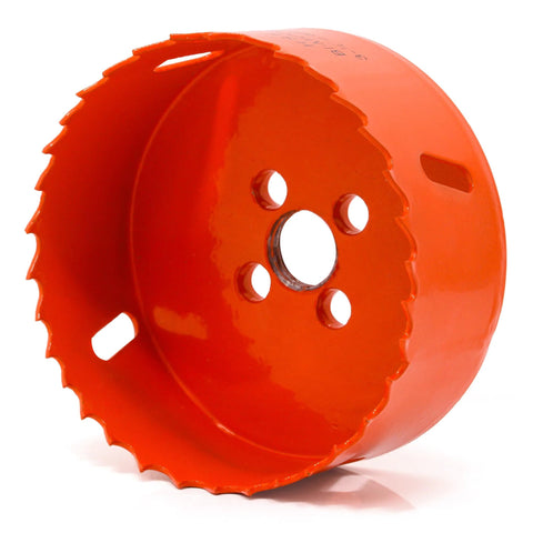 Koopi 3.25-inch orange bi-metal hole saw with arbor