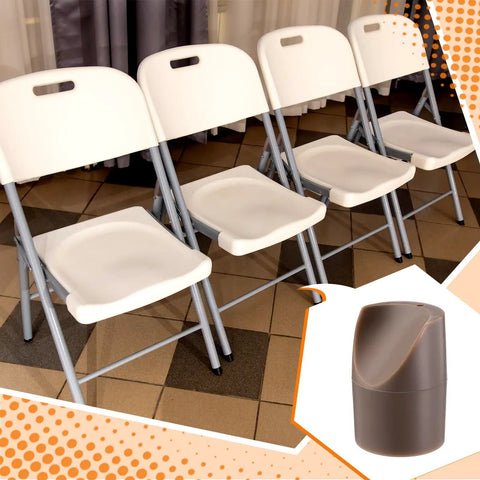 Twelve Pack Beige Folding Chair Leg Caps Seven Eighths Inch V Tip Stabilizer Feet Non Marring Floor Protectors on metal folding chairs.