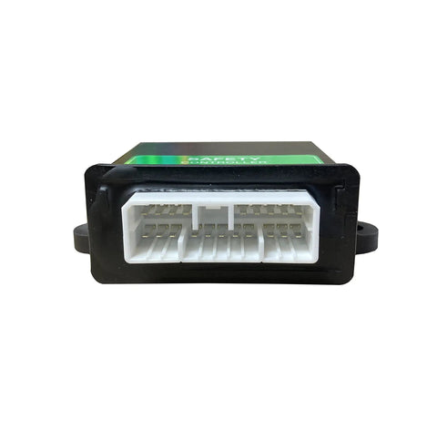 SBA385871261 OEM Electronic Control Unit ECU for agricultural machinery, front view showing plug and play connectors.