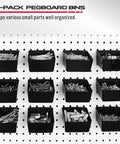 300 Piece Pegboard Hook Set For Garage And Workshop Organization Pro Grade Heavy Duty Durable Hardened Steel Pegboard