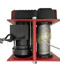 Heavy Duty 1500W Electric Hoist Lifts Up To 800kg With Double Rope Config And Massive 30 Meter Height for construction sites.
