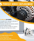 Alternator 11273 150 Amp For Ford Fusion 2010 2011 2012 V6 3.5L And Edge 2007 2008 2009 2010 2011 2012 2013 2014 All Engine