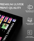 Color Coded Elements Periodic Table Poster For Chemistry Classrooms And STEM Spaces, Ideal 14x11 Unframed Print Display