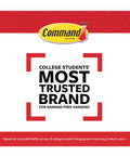 College students trust brand for damage-free hanging, featuring Medium Brushed Nickel Wall Hooks Set With Adhesive Strips No Tools Needed Damage Free Hanging 2 Hooks And 4 Strips Holds Up To 3 Pounds Perfect Dorm Organizers For Quick Repositionable Storage And Easy Room Makeovers.