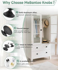 2 Pack Adhesive Drawer Knobs For Cabinets Black Rust Resistant Aluminum Alloy Stick On Pull Handles With Smooth Rounded Grip No Drill Needed Easy Install Strong Hold Modern Kitchen And Furniture Upgrade, black aluminum round knob on white cabinet