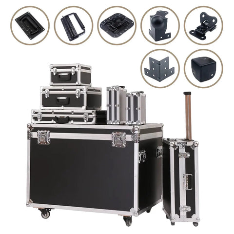 No Nonsense Boss Grade Black Spring Loaded Butterfly Twist Latch And Keeper Four Pack With Tight Grip Flip Lock System for toolbox.