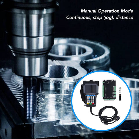 24VDC CNC Motion Controller Kit With Tool Change System, color display, 3 axis control, spindle detail, G Code compatible