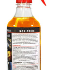 Back view of 16 oz bottle of 3 In 1 Penetrating Lubricant Oil Plant Based Biobased Food Grade Degreaser And Rust And Corrosion Remover