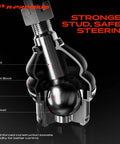 Front Lower Ball Joint Replacement For Honda Civic 1992 To 2000, Civic Del Sol 1993 To 1997, CR-V 1997 To 2001, Acura EL 1997 To 2000, Integra 1994 To 2001, Heavy Duty Suspension Part For A Smooth Tight Ride, cutaway view of stud and dust boot