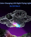 Color Changing LED Landing Gear For DJI Neo 2 Drones With Rechargeable Night Lighting Height Boost For Better Ground Clearance