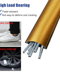 Cord Cover Aluminum Alloy Cable Raceway Kit, Self Adhesive Wire Concealer For Walls And Floors Keeps Cords Neat, 10m