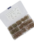 Ultimate 65 Manganese Steel Spring Clips And Hose Clamp Assortment Kit With 345 Pieces In 9 Sizes Perfect For Fixing Fuel Lines On Atvs Motorcycles And Snocyclers That Need A Solid Grip Without Breaking The Bank. 345-piece spring hose clamp kit in plastic case