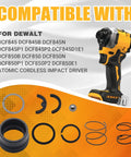 Beefed Up Collar Spring Steel Ball Impact Driver Kit Replacement For Cordless Impact Tools Compatible With DCF845 And DCF850