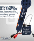 Standard Wire Tracer Kit With Tone Generator And Probes For Ethernet Internet Coax Video And Data Cables RJ45 RJ11 RJ12 Find Wires Fast