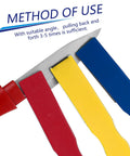 Six Pcs Diamond Sharpening Hones Set With Color Coded Diamond Stones For Hunting And Outdoor Use demonstrating sharpening