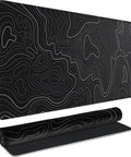 Extra Large Waterproof Gaming Mouse Pad With Stitched Edges 31.5 Inch By 15.7 Inch Non Slip Rubber Base Ultra Smooth Surface