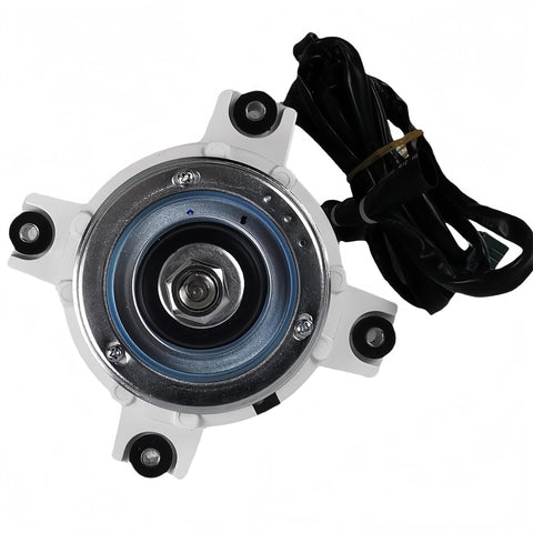 Top view of 310V Brushless DC Motor for Outdoor Air Conditioner Units High Efficiency HVAC Motor With Rugged Build For Long Lasting Reliability In Outdoor Condensers