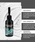 Windshield Crack Repair Kit Quick Fix For Chips And Cracks In Minutes With Invisible Finish Three Step Application bottle
