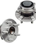 2 Rear Wheel Bearing Hubs for Toyota Celica 2000-2005, Corolla 2003-2008, Matrix 2003-2008, and Pontiac Vibe NON-ABS FWD OEM-Grade Wheel Hub Bearings Assembly Replacement Set, Pair Hubs