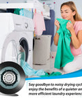 Four Piece Dryer Drum Roller Kit Replacement For Maytag Kenmore Whirlpool KitchenAid Dryers Compatible With W10314171 W10314173