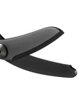 Seven Point Five Inch Black Titanium Coated Trauma Shears Built Tough For Paramedics EMTs Nurses And Emergency Pros Extreme Duty Medical Scissors With Hardened Steel Blades close-up