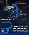 Heavy Duty Ball Joint Separator And Lower Ball Joint Removal Tool For Straightforward Suspension Fixes With Control Arm Pry Tool
