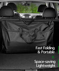 Folding Camping Kitchen Table With Windshield And Storage Cabinet portable in car trunk