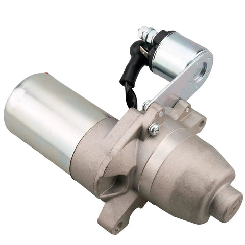 Front view of Electric Starter Motor Kit for Predator 3500 Watt Inverter Generator, includes starter solenoid for Harbor Freight models