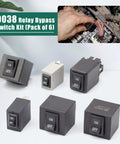 9038 Fuel Pump Relay Bypass Master Kit Pack Of 6 Gearhead Friendly Relay Tester Diagnostic Scan Tool Bypass Switch Kit