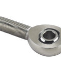 Shake Free Right Hand Male Heim Joint Rod End With 5/8-18 Thread And 1/2 Inch Bore, zinc plated steel core design.