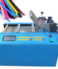 Heavy Lift Auto Heat Shrink Tube Cutter Machine For Pipe And Cable Projects Full Automatic Cold Cut Tool with colorful tubes.