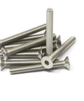 Heavy Duty M8 X 70mm Stainless Steel 304 Hex Socket Flat Head Cap Screws Kit, 10 Pc, 1.25mm Thread Pitch