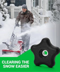 Heavy Duty Snowblower Handle Knob Lock Kit AEE6-114-3779 Fits 621 721 R E QZR Models, black plastic knob on snowblower handle